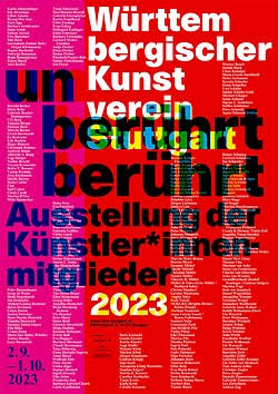 r. bartholdt, Ausstellung Stuttgart 2023